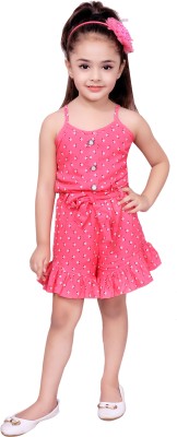 SKY HEIGHTS Floral Print Girls Jumpsuit