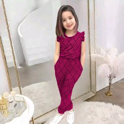 HouseOfCommon Chevron Baby Girls Jumpsuit
