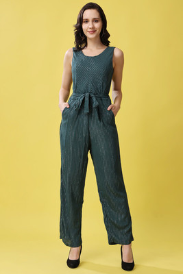 Feyona Solid Women Jumpsuit