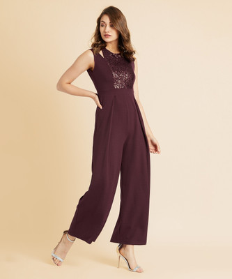 Miss Chase Embellished Women Jumpsuit
