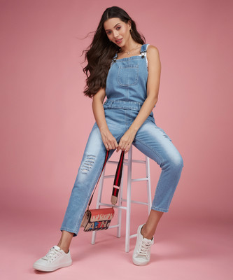 Miss Chase Solid Women Jumpsuit