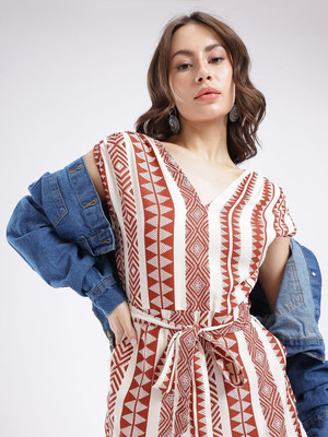 Glitchez Printed Women Jumpsuit