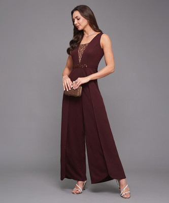 Miss Chase Solid Women Jumpsuit
