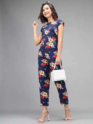 vivient Floral Print Women Jumpsuit