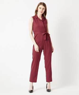 Miss Chase Self Design Women Jumpsuit