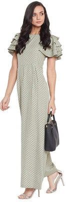 kamleshojha Polka Print Women Jumpsuit