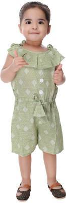 new gen Printed Girls Jumpsuit