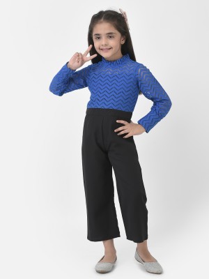 Eavan Embroidered Girls Jumpsuit