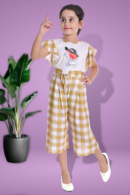CHANDRIKA LIFESTYLE Printed Girls Jumpsuit