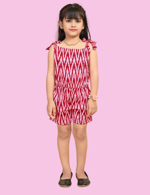 SELVIFAB Printed Girls Jumpsuit