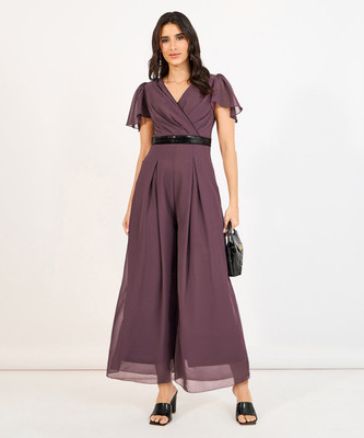 Miss Chase Solid Women Jumpsuit