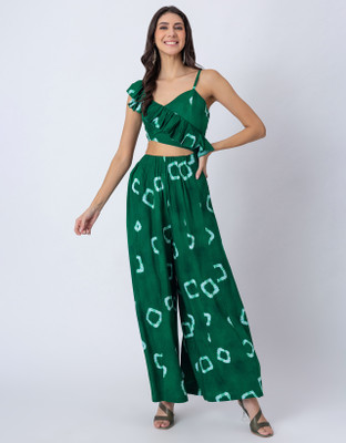 moomaya Dyed Women Jumpsuit