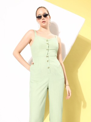 Roadster Solid Women Jumpsuit