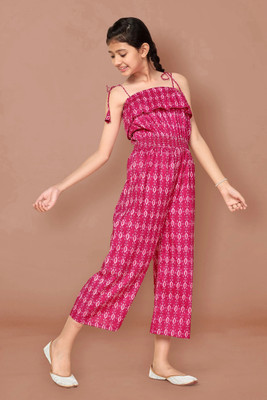 Fashion Dream Printed Girls Jumpsuit