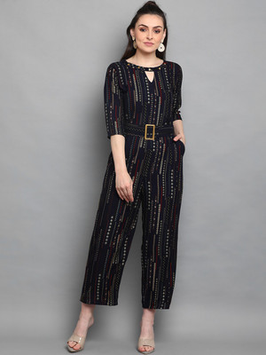 J TURRITOPSIS Printed Women Jumpsuit