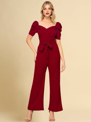 london belly Solid Women Jumpsuit