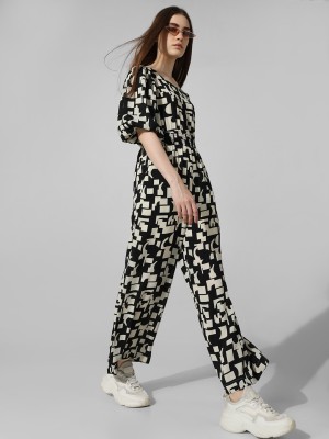 ONLY Geometric Print Women Jumpsuit