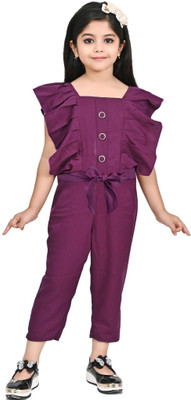 RHYNO Solid Girls Jumpsuit