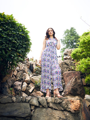 KASSUALLY Printed Women Jumpsuit