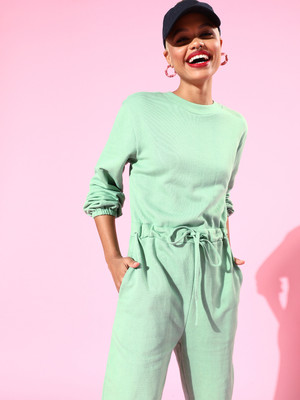 Mayffei Solid Women Jumpsuit