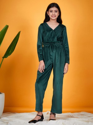 Pspeaches Solid Girls Jumpsuit