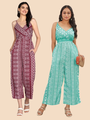 Rnfashion Printed Women Jumpsuit