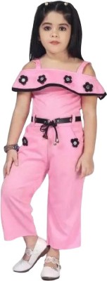 Mullick the designer Solid Girls Jumpsuit