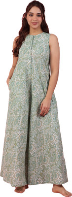 Sanskrutihomes Printed Women Jumpsuit