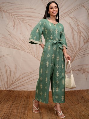 Vishudh Printed Women Jumpsuit