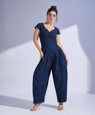 Miss Chase Solid Women Jumpsuit