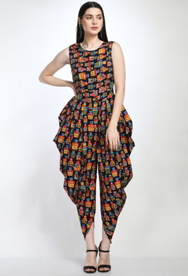 Divine Bezz Printed Women Jumpsuit