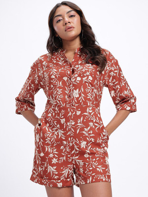 Glitchez Printed Women Jumpsuit
