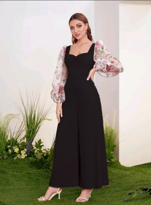 NANCYFABRIC Solid Women Jumpsuit