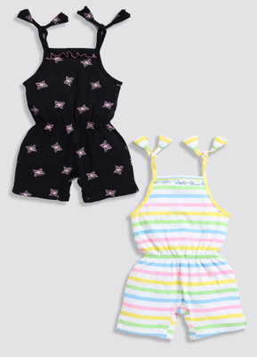 TINY BINY Printed Baby Girls Jumpsuit