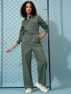 Tokyo Talkies Solid Women Jumpsuit