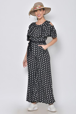 maanya Polka Print Women Jumpsuit