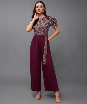 Miss Chase Printed Women Jumpsuit