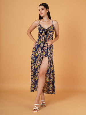 9 impression Printed Women Jumpsuit