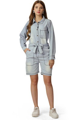 french crown Solid Women Jumpsuit