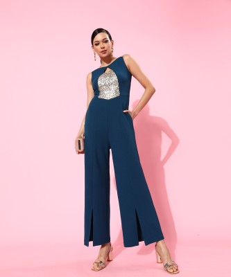 Miss Chase Solid Women Jumpsuit