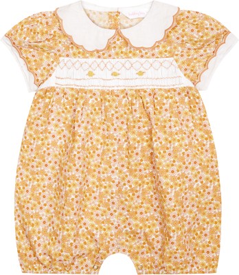 BUDDING BEES Printed Baby Girls Jumpsuit