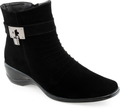 Shuz Touch Boots For Women(Black , 36 Euro)