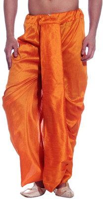 Larwa Solid Men Dhoti