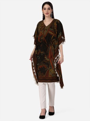 winelady Printed Cotton Blend Women Kaftan