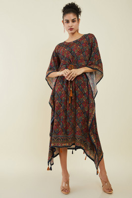 soch Printed Cotton Blend Women Kaftan
