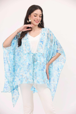 TSM Printed Georgette Women Kaftan