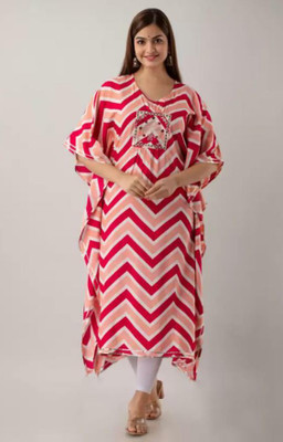 GIPTIP Self Design Rayon Women Kaftan