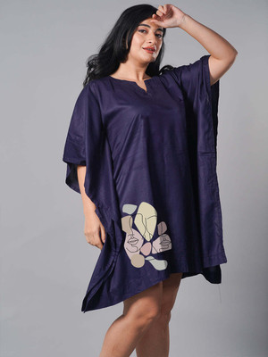LetsDressUp Printed Rayon Women Kaftan