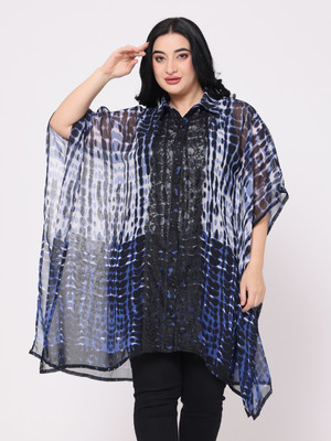 TSM Printed Georgette Women Kaftan