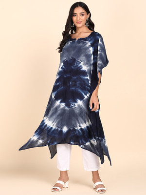 PinkTribe Printed Rayon Women Kaftan